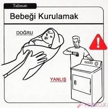 Güldüren ebeveyn talimatları