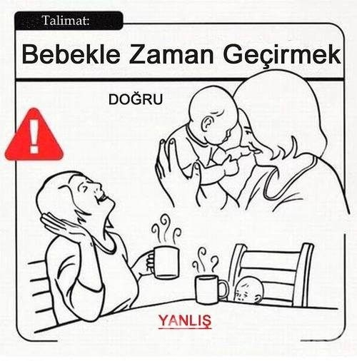 Güldüren ebeveyn talimatları