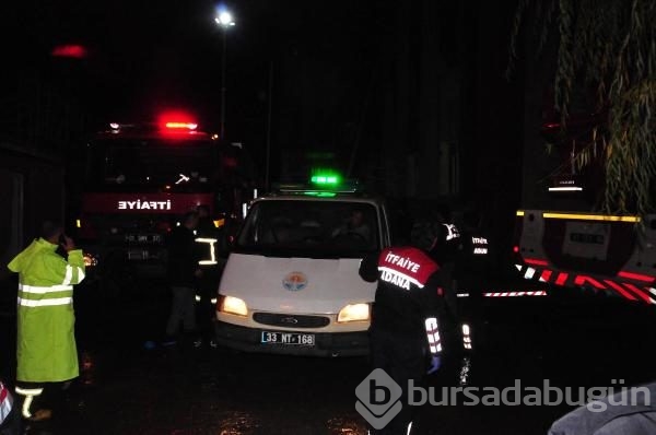 Adana'da kız yurdunda yangın!