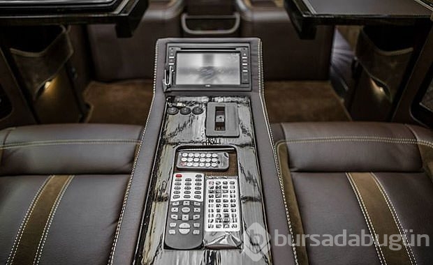 Arapların lüks otomobillerinin içini gördünüz mü?