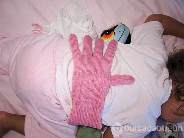 Üçüz bebeklerine öyle birşey yaptı ki...