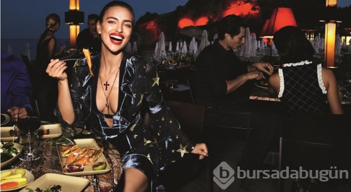 Irina Shayk hamamda, fotoğrafları Mert Alaş çekti