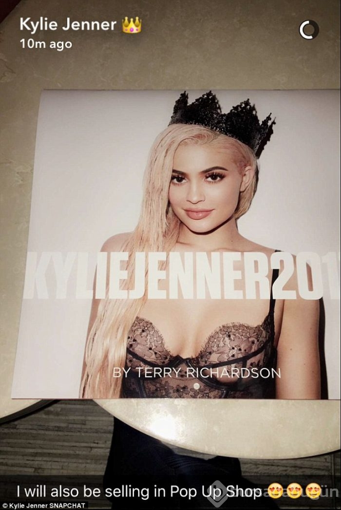 Kylie Jenner'dan 2017 takvimi