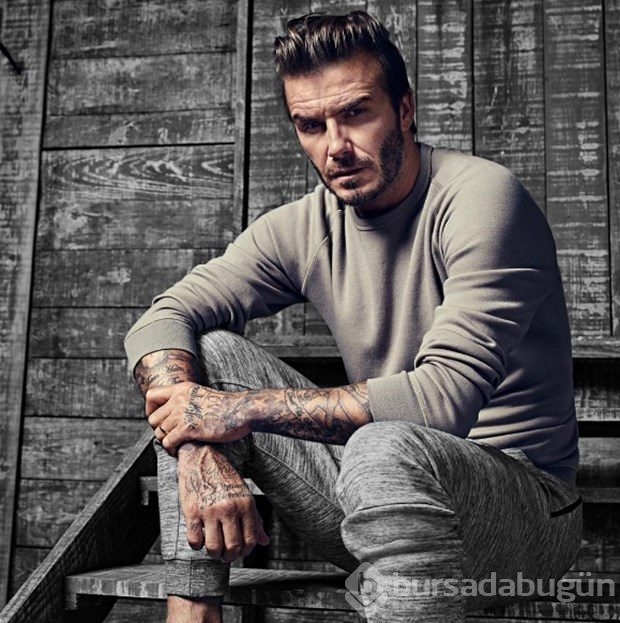 David Beckham'dan UNICEF için dövmeli klip