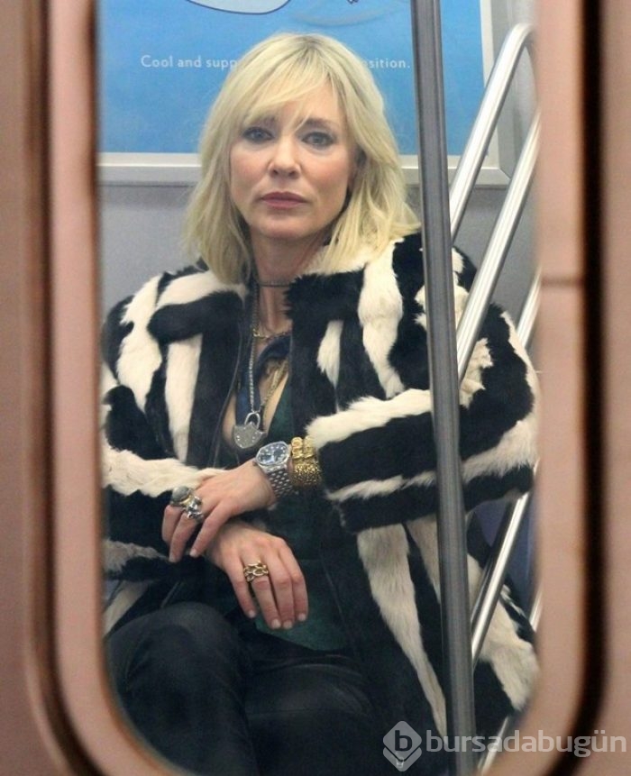 Ocean's Eight yıldızları metroda