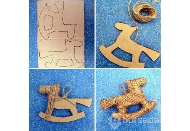 El yapımı harika yılbaşı süslemeleri