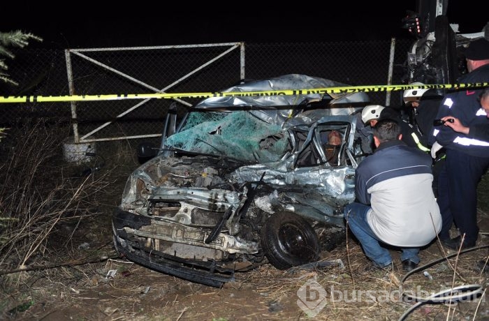 Bursa'da feci kaza: 4 ölü 1 yaralı
