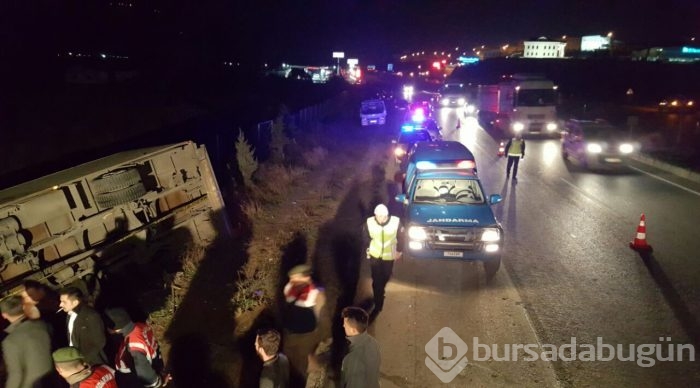 Bursa'da feci kaza: 4 ölü 1 yaralı
