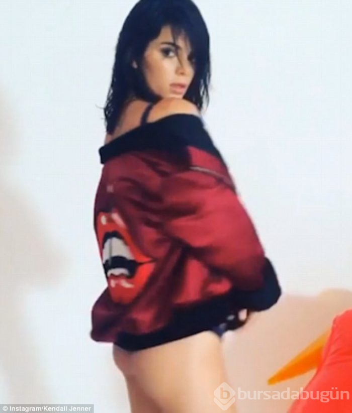 Kendall Jenner'dan çok cesur pozlar