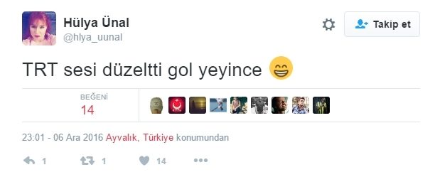 Sosyal medyada TRT tepkisi