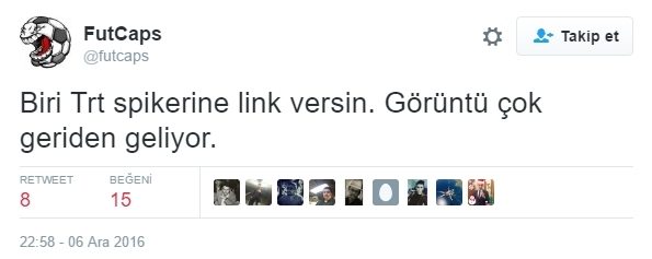 Sosyal medyada TRT tepkisi