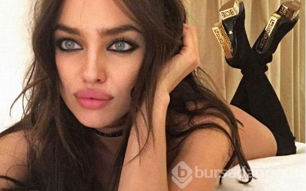 'Hamile' Irina Shayk'tan seksi poz