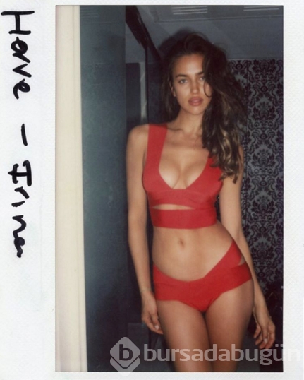 'Hamile' Irina Shayk'tan seksi poz