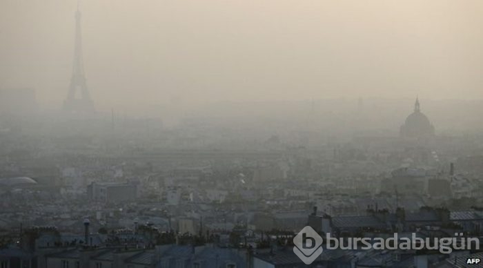 Paris'te hava kirliliği