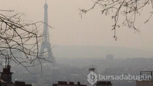 Paris'te hava kirliliği