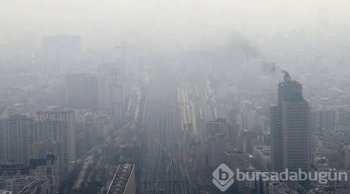 Paris'te hava kirliliği