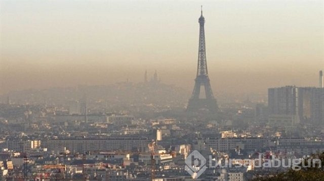 Paris'te hava kirliliği