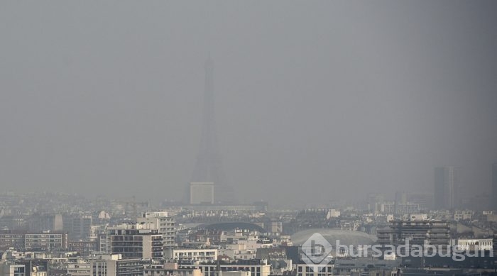 Paris'te hava kirliliği