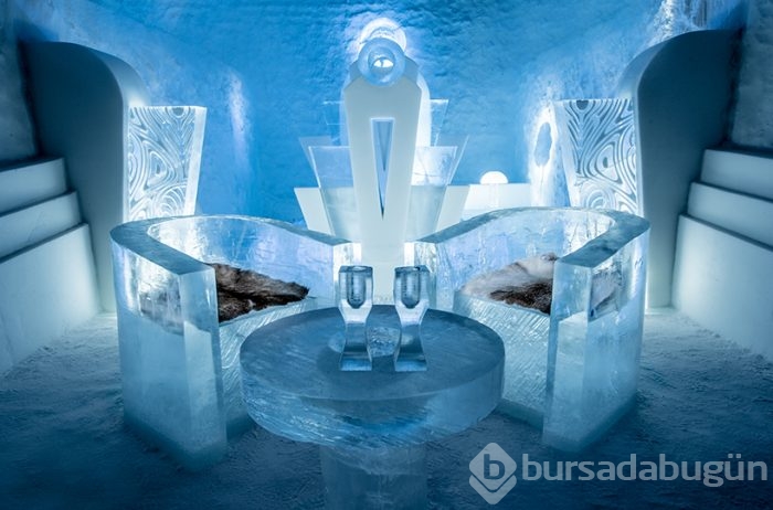 'Buz Otel'de kalmak cesaret ister