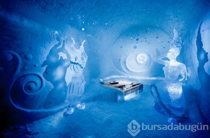 'Buz Otel'de kalmak cesaret ister