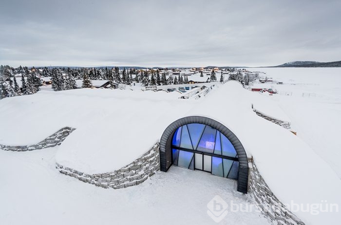 'Buz Otel'de kalmak cesaret ister