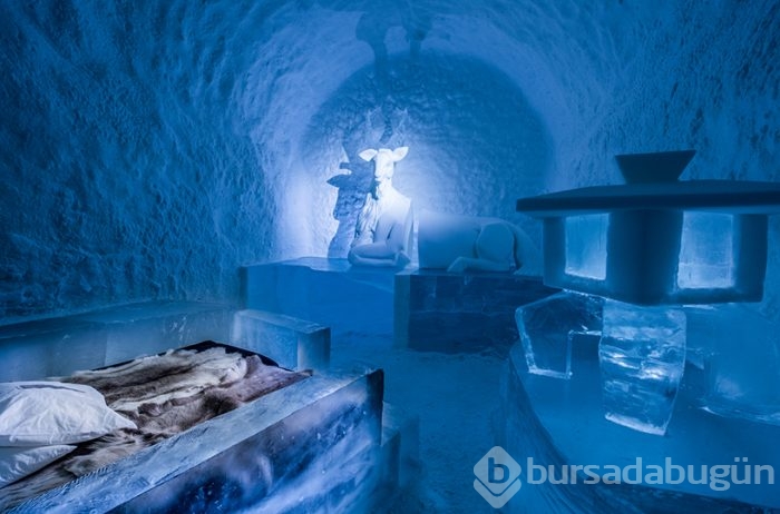 'Buz Otel'de kalmak cesaret ister