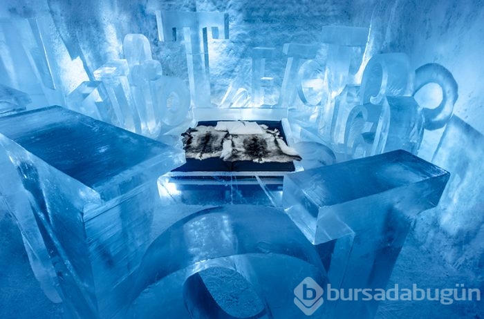 'Buz Otel'de kalmak cesaret ister