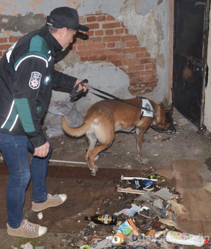 Bursa'da bin 200 polisle 'Huzur' operasyonu