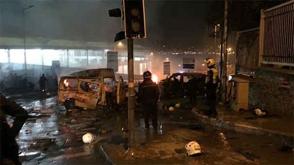 İstanbul'da şiddetli patlamalar