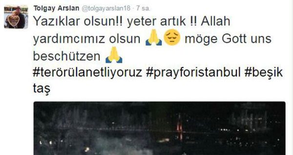 Teröre lanet okudular!