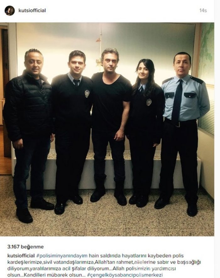 Sanatçılardan polis merkezlerine ziyaret