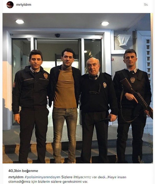 Sanatçılardan polis merkezlerine ziyaret