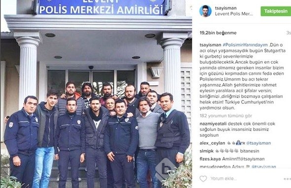 Sanatçılardan polis merkezlerine ziyaret