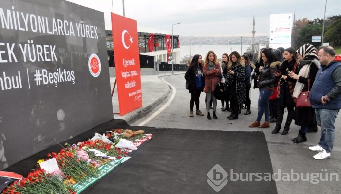 Acı ve gözyaşı: Beşiktaş'ta şehitlerimiz anılıyor...