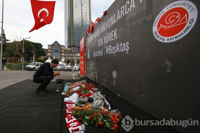 Acı ve gözyaşı: Beşiktaş'ta şehitlerimiz anılıyor...