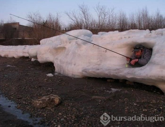 Balık tutmayı sevenlere eğlenceli fotoğraflar