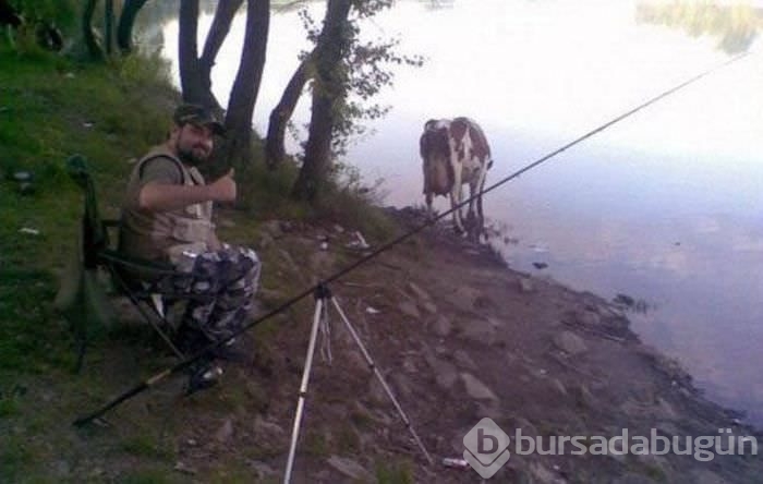 Balık tutmayı sevenlere eğlenceli fotoğraflar