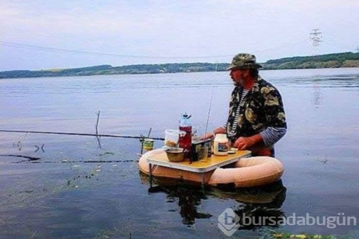 Balık tutmayı sevenlere eğlenceli fotoğraflar