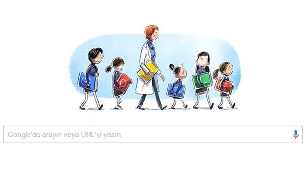 Google'dan Türkan Saylan'a özel doodle!