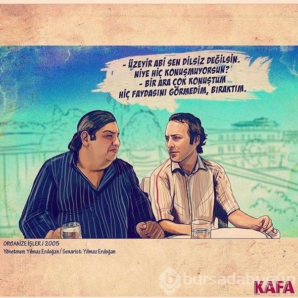Yeşilçam'ın ünlüleri hiç böyle görmediniz!