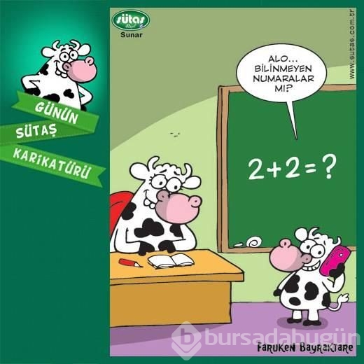 Günün sütaş karikatürü