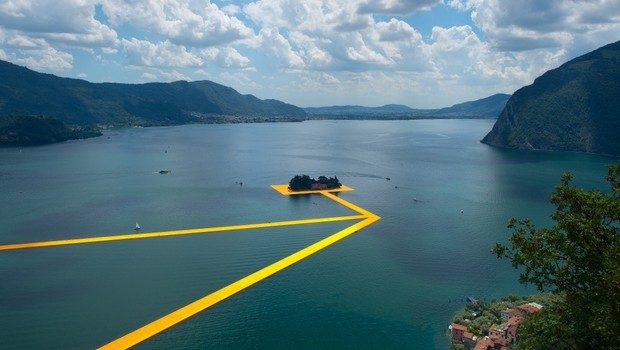 Tam anlamıyla denizin üzerinde yürümek!