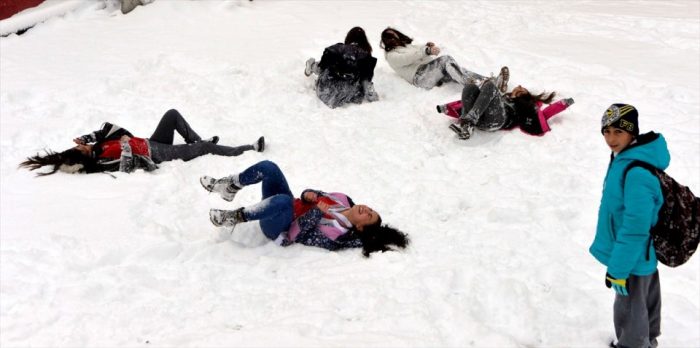 Türkiye'den kar manzaraları