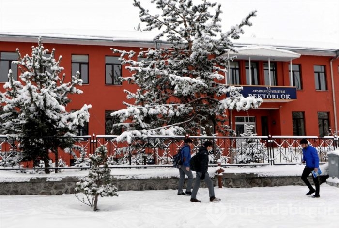 Türkiye'den kar manzaraları
