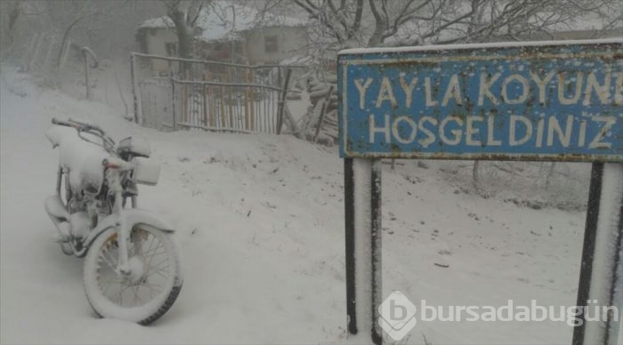 Türkiye'den kar manzaraları