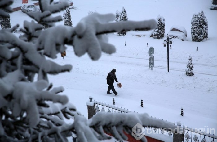 Türkiye'den kar manzaraları
