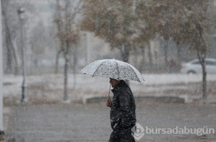 Türkiye'den kar manzaraları
