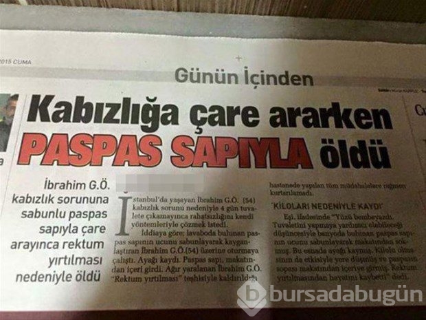 En ilginç eski gazete haberleri