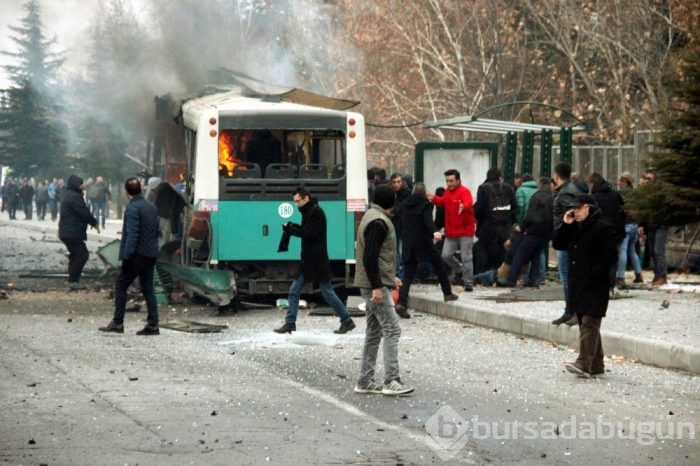 Kayseri'de patlama! Olay yerinden ilk fotoğraflar...