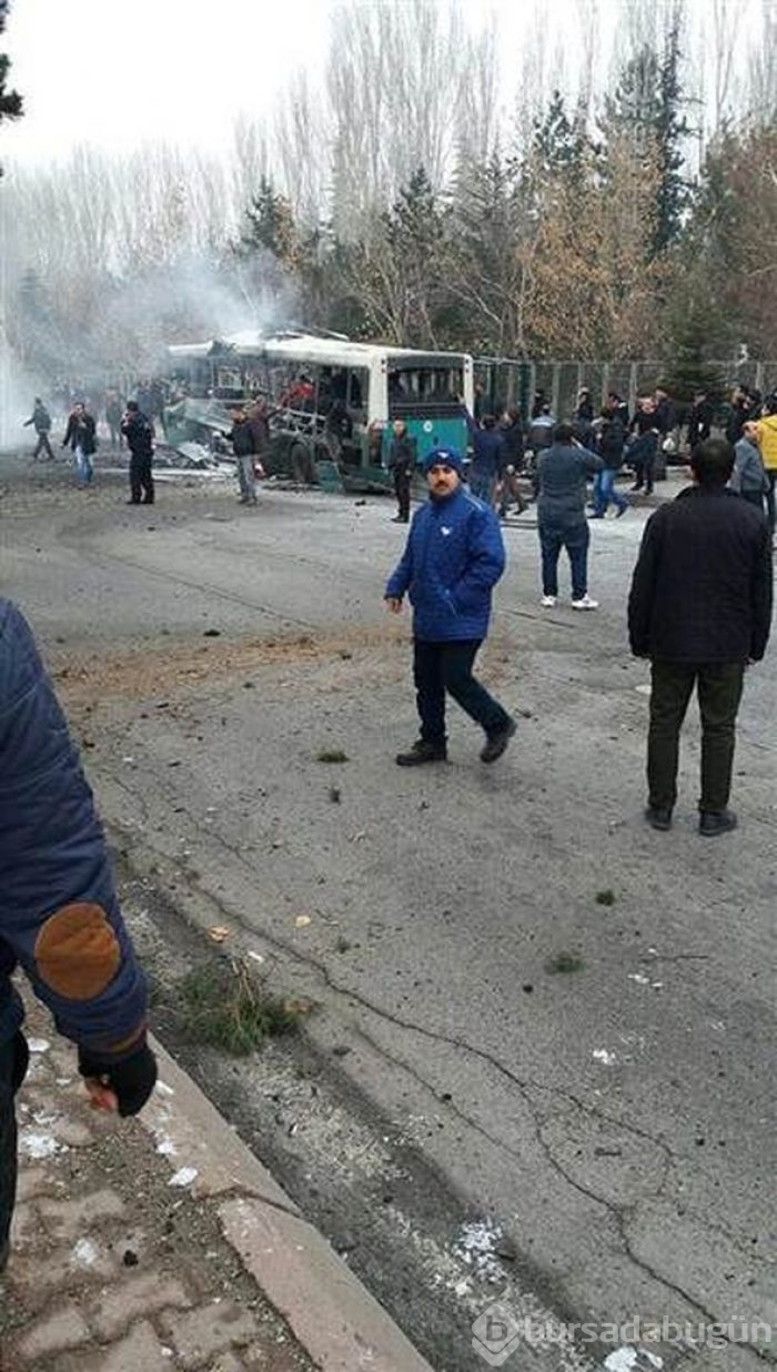 Kayseri'de patlama! Olay yerinden ilk fotoğraflar...
